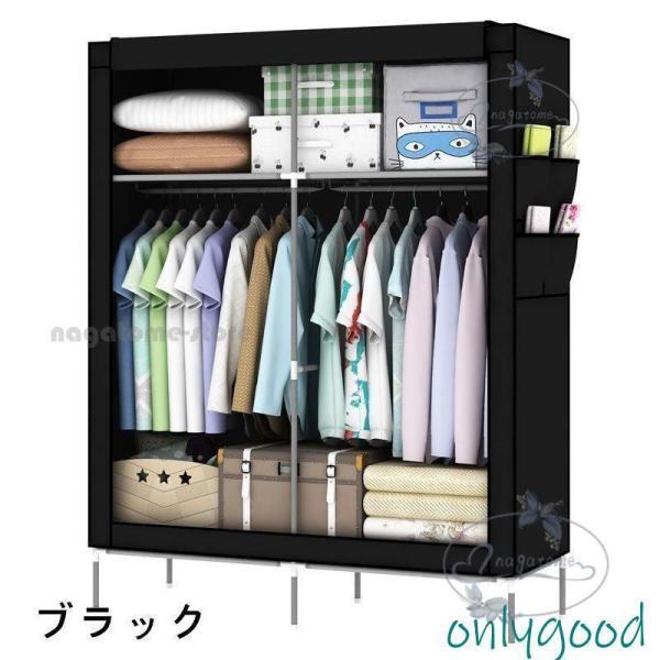 ハンガーラック カバー 衣類 洋服 収納 棚付き クローゼット コートハンガー 衣装ケース 洋服掛け 衣類収納 不織布 衣替え コート掛け | ブランド登録なし