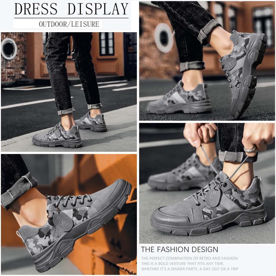 ハイキングシューズ トレッキングブーツ メンズ トレッキングシューズ トアウトドア キャンプシューズ ハイキング ハイカッ 遠足 防撥水 軽量 ゴルフシューズ |  | 09