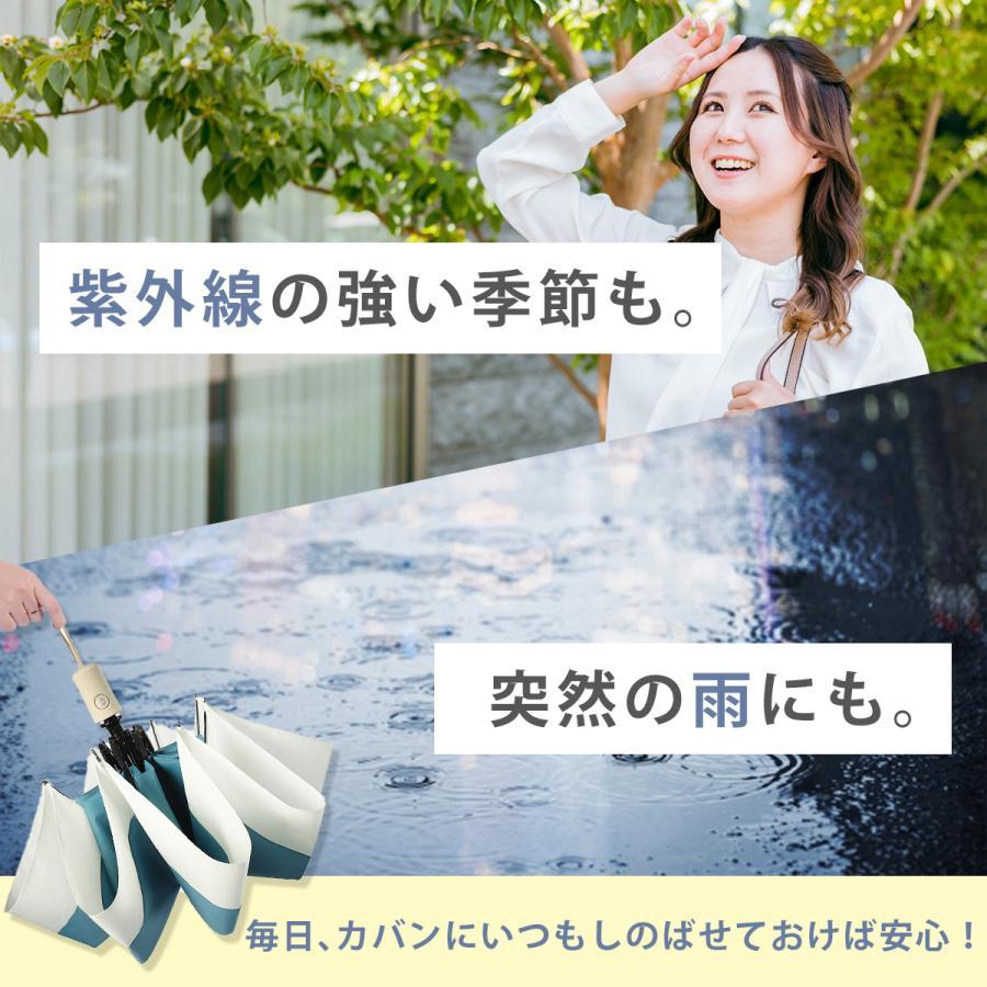 折り畳み傘 自動開閉 晴雨兼用 メンズ スリム 日傘 ワンタッチ 頑丈 撥水加工 UV対策 折りたたみ傘 紫外線対策 シンプル おしゃれ |  | 03