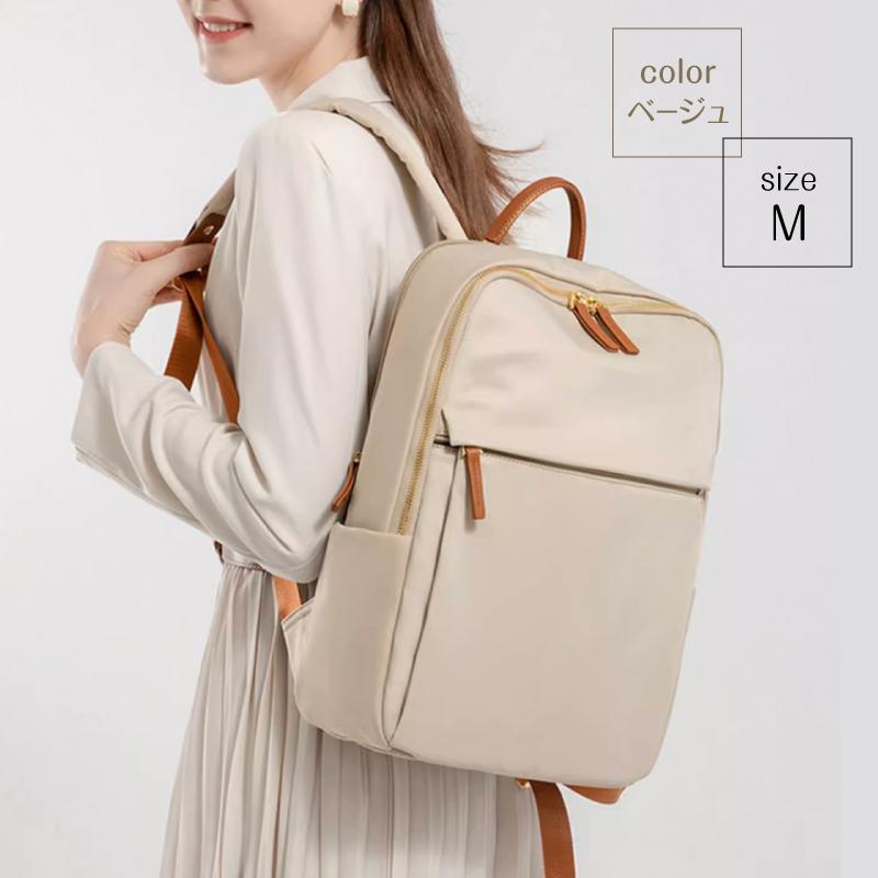 リュックサック レディース 50代 40代 軽い ビジネスリュック 大容量 A4 シンプル 撥水 通勤 通学 おしゃれ PC 黒 | ブランド登録なし | 10