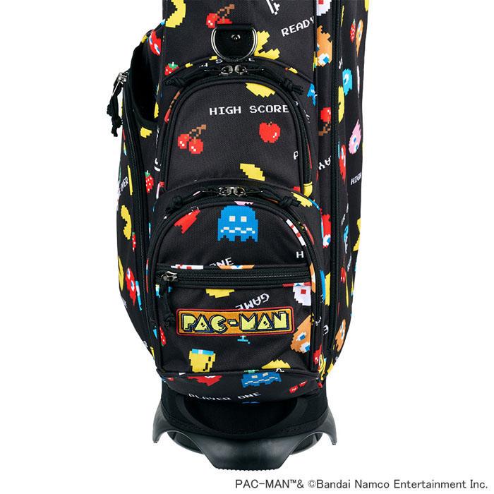 PAC-MAN パックマン スタンドバッグ OCB0007 キャディバッグ ゴルフバッグ ギフト コンペ 賞品 バンダイナムコ キャラクター グッズ 正規品｜progress1966｜09