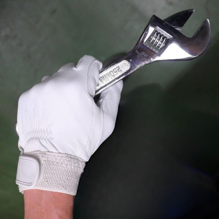 柔らか!! 鹿革 作業用革手袋 ドライビング 消防手袋 羊より柔らか 【DD