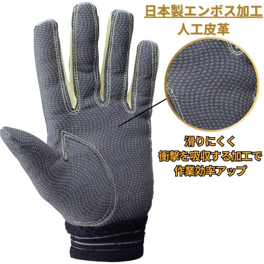メール便OK185円/2双まで】消防手袋 消防 ケブラー手袋 アラミド 【JK