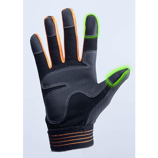 【メール便4双OK】作業用手袋 薄手 グリップ抜群 フィット タッチパネル対応 消防 革手袋 消防団 操法大会 最強 【JP-607】プロハンズ 富士グローブ |  | 12