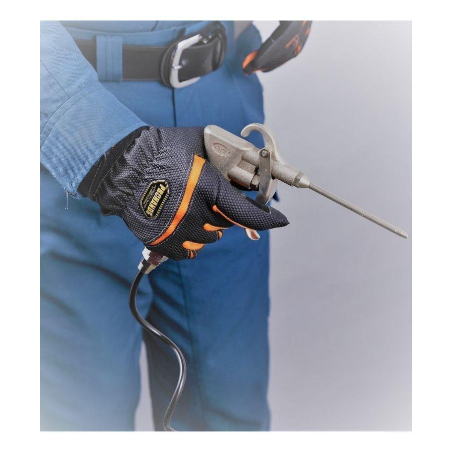 【メール便4双OK】作業用手袋 薄手 グリップ抜群 フィット タッチパネル対応 消防 革手袋 消防団 操法大会 最強 【JP-607】プロハンズ 富士グローブ |  | 07