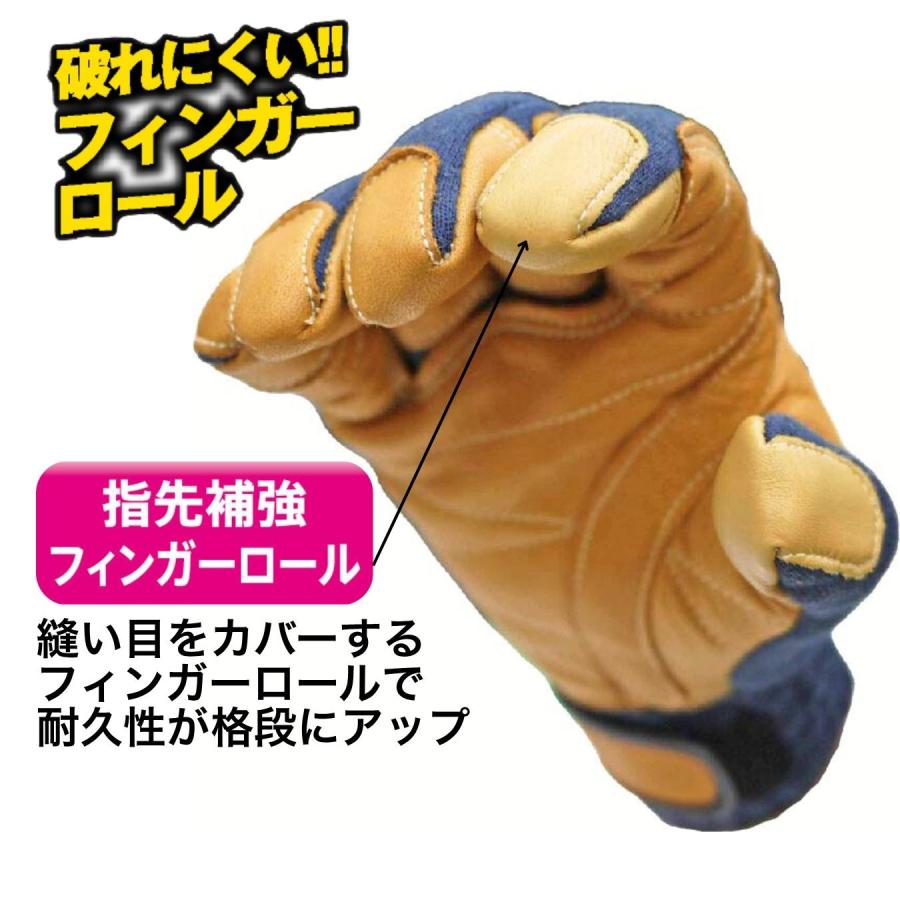 PROHANDS 耐炎 耐切創 ガイドライン対応 アラミド繊維【KC-235】ケブラー手袋 消防 革手袋 消防団 |  | 04