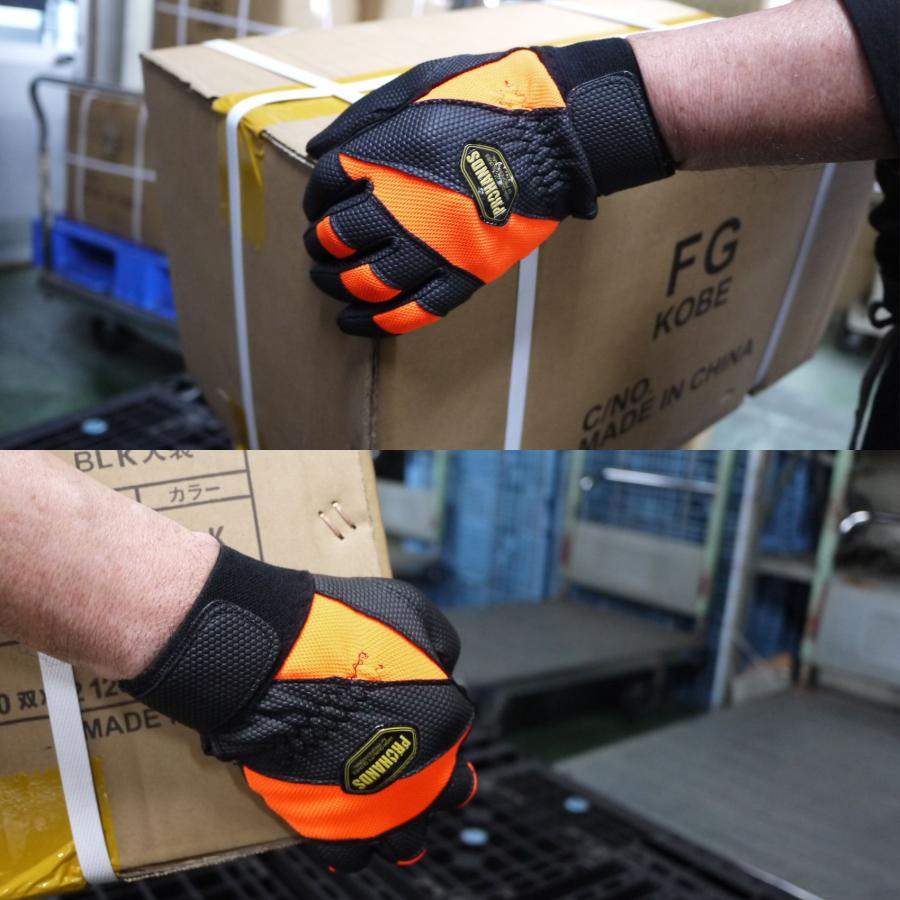 フィット抜群 消防 手袋 消防団 操法大会 作業用手袋 グリップ 女性用