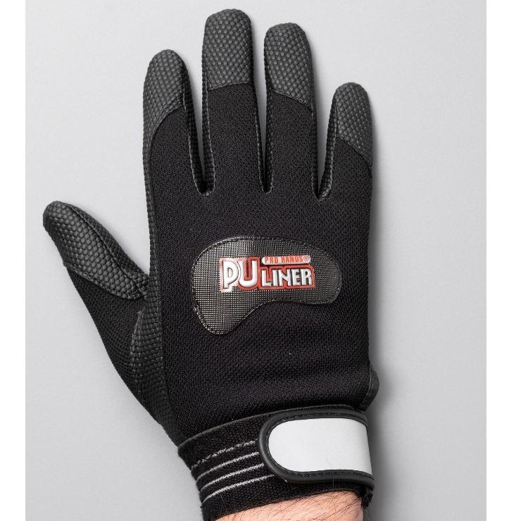 【メール便OK185円/4双まで】作業手袋 薄手 グリップ力抜群【PUライナーα】pu作業手袋 女性 S 富士グローブ puライナー |  | 08