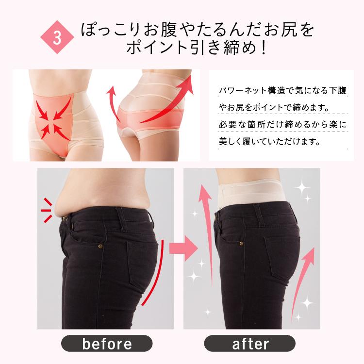 ナースワーク ショートガードル ガードルショーツ 補整下着 骨盤