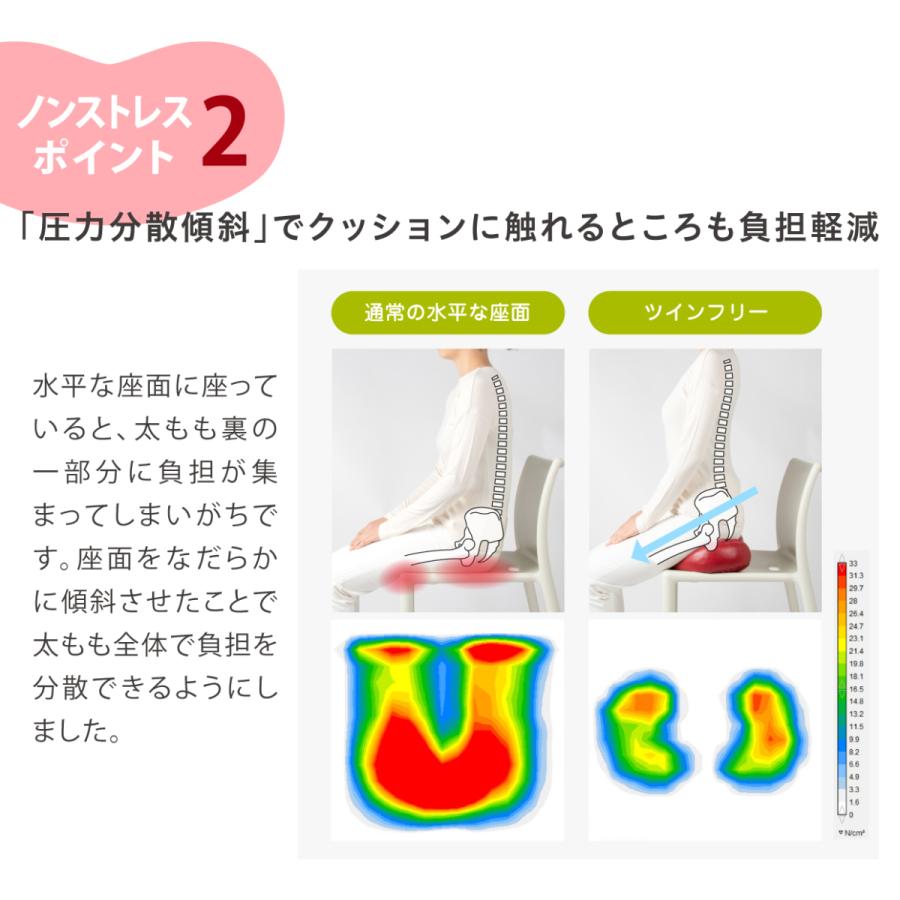 腰痛 クッション 座布団 コンパクト骨盤 座骨 長時間座ってもお尻や腰が痛くならない ツインフリー プロイデア ドリーム 0070 4035 プロイデア Yahoo ショッピング店 通販 Yahoo ショッピング
