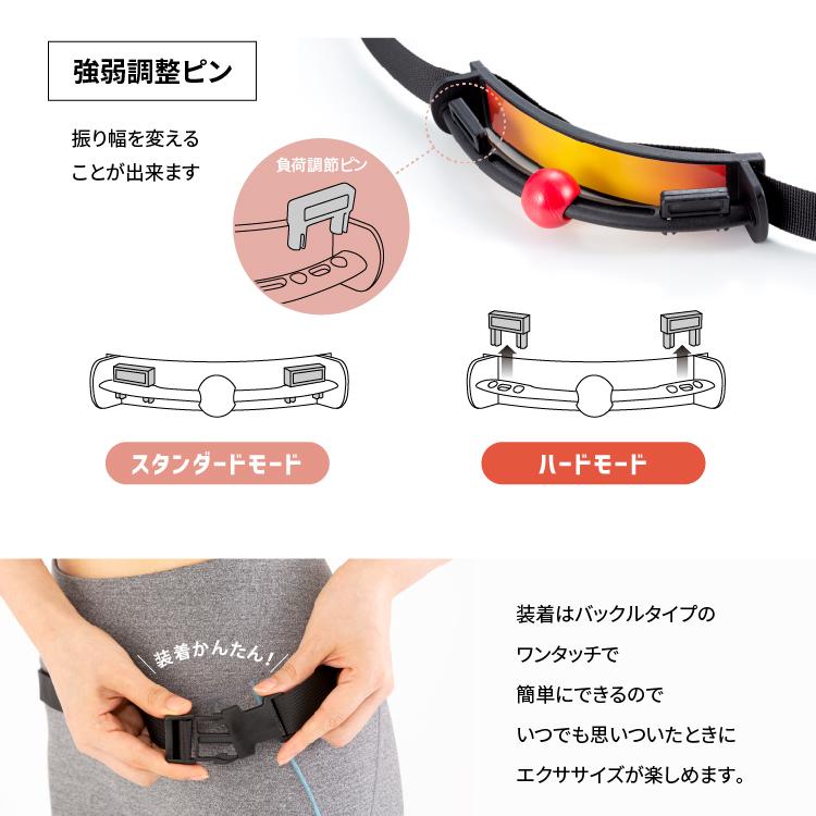 PROIDEA（プロイデア） お腹振るだけ30秒下腹対策 フリパラツイスター