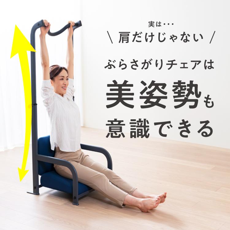 PROIDEA ぶらさがりチェア ストレッチ 懸垂 ぶら下がり健康器 座椅子