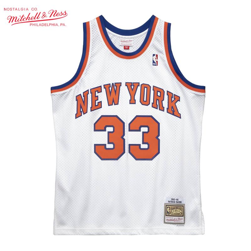 【XL】ミッチェル＆ネス ニューヨーク・ニックス ユーイング ゲームシャツ MITCHELL&NESS ニューヨーク・ニックス パトリック・ユーイング