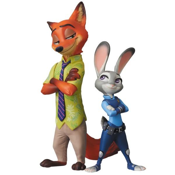 UDF Disney  ジュディ・ホップス ＆  ニック・ワイルド リニューアル版 | MEDICOM TOY