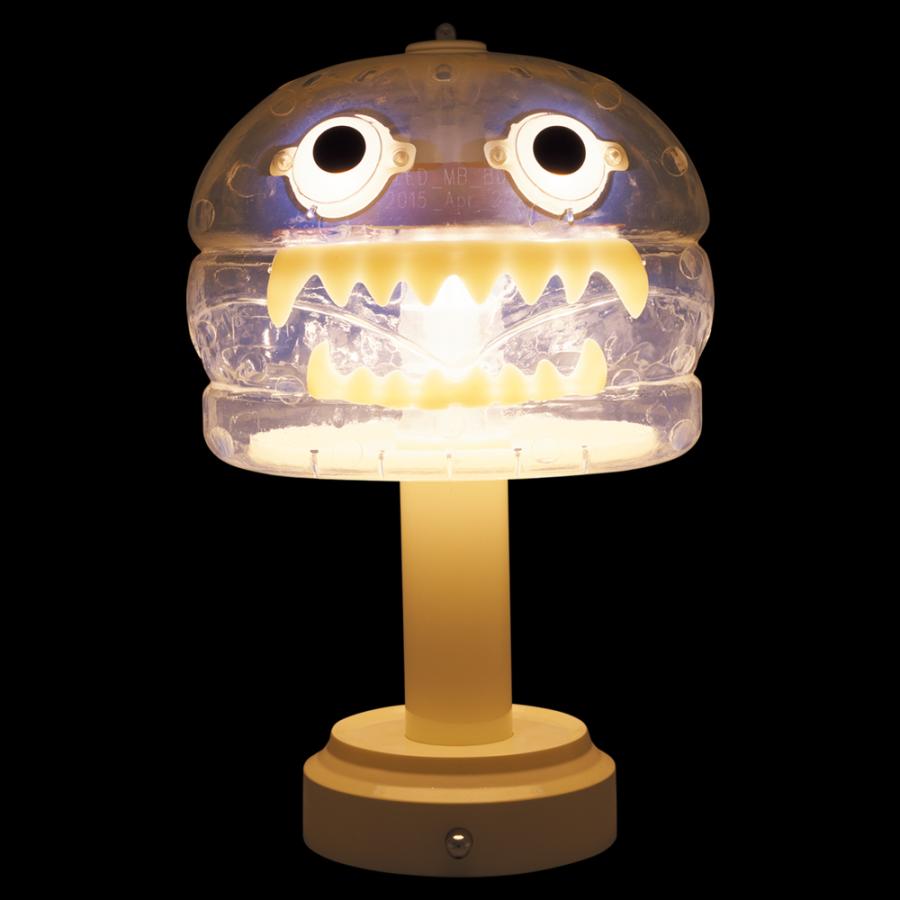 MEDICOM TOY（メディコム・トイ） UNDERCOVER HAMBURGER LAMP CLEAR