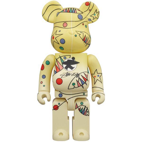 MEDICOM TOY - STUSSY　ベアブリック　４００% MEDICOM TOY WORLD WIDE TOUR BE@RBRICK 400% STUSSY : PROJECT