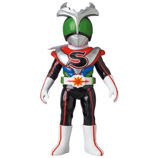 仮面ライダー　ストロンガー　チャージアップVER 東映レトロソフビコレクション MEDICOM TOY 仮面ライダーストロンガー（チャージアップ Ver