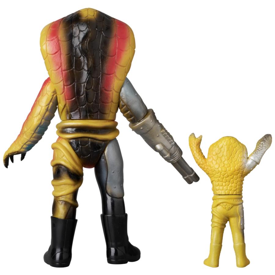 ⚠️希少 特撮・激レア　仮面ライダーV3 マシンガンスネーク　ミニソフビ　ポピー MEDICOM TOY（メディコム・トイ） マシンガン スネーク(新色)+