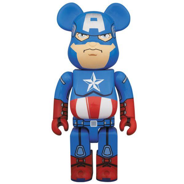 BE@RBRICK CAPTAIN AMERICA 400%【2013年4月発送商品】 | MEDICOM TOY