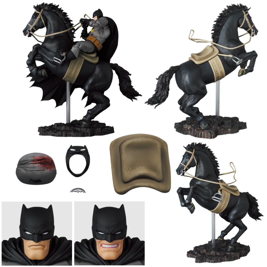 MAFEX BATMAN & HORSE フィギュア　バットマン Medicom MAFEX Batman & Horse Figure (The Dark Knight Returns)