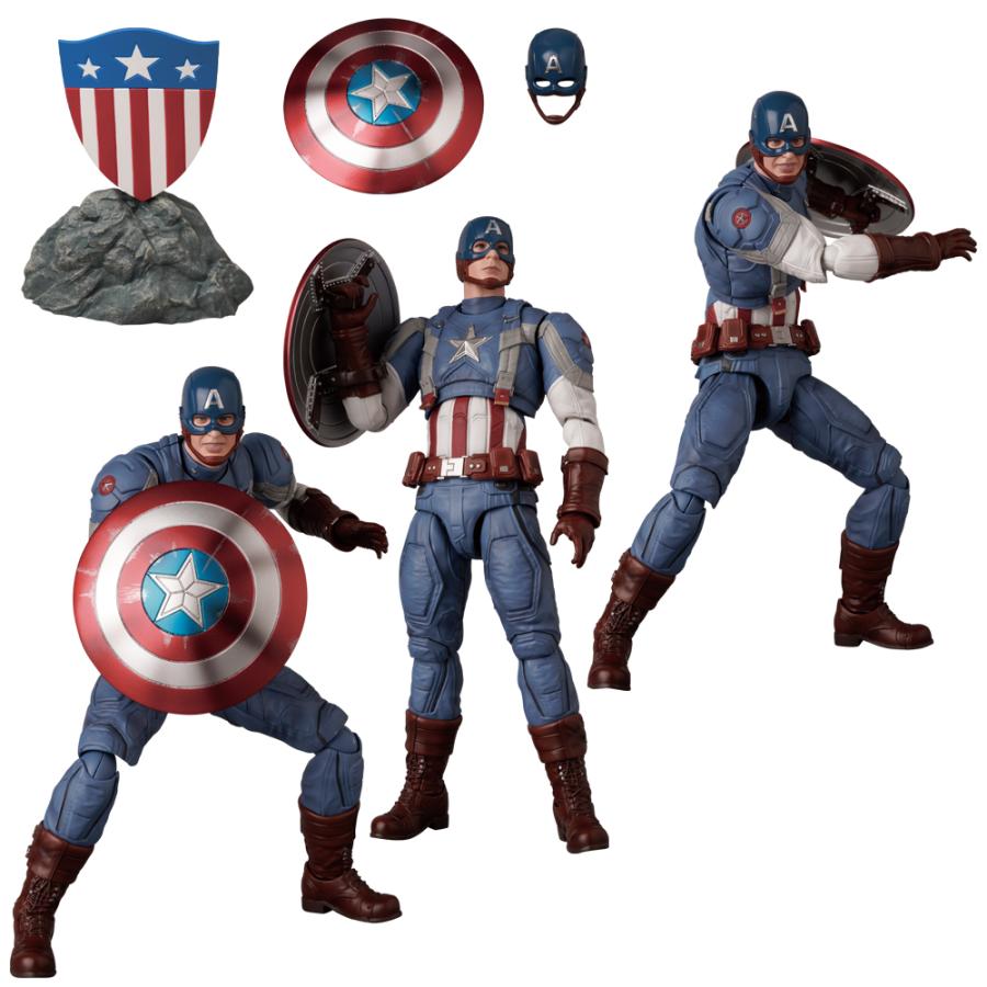 MEDICOM TOY（メディコム・トイ） MAFEX CAPTAIN AMERICA (Classic