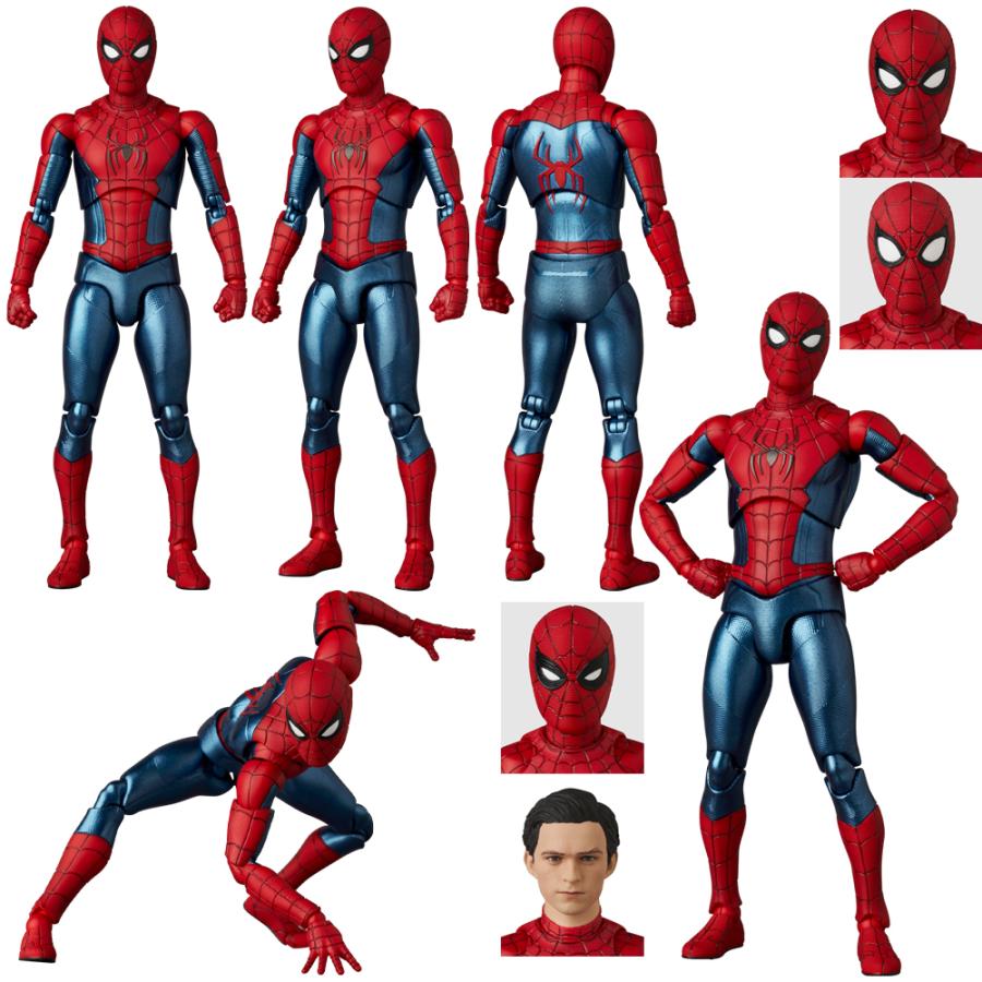 アメコミ MAFEX SPIDER-MAN NEW RED & BLUE SUIT MEDICOM TOY - MAFEX SPIDER-MAN NEW RED & BLUE SUIT
