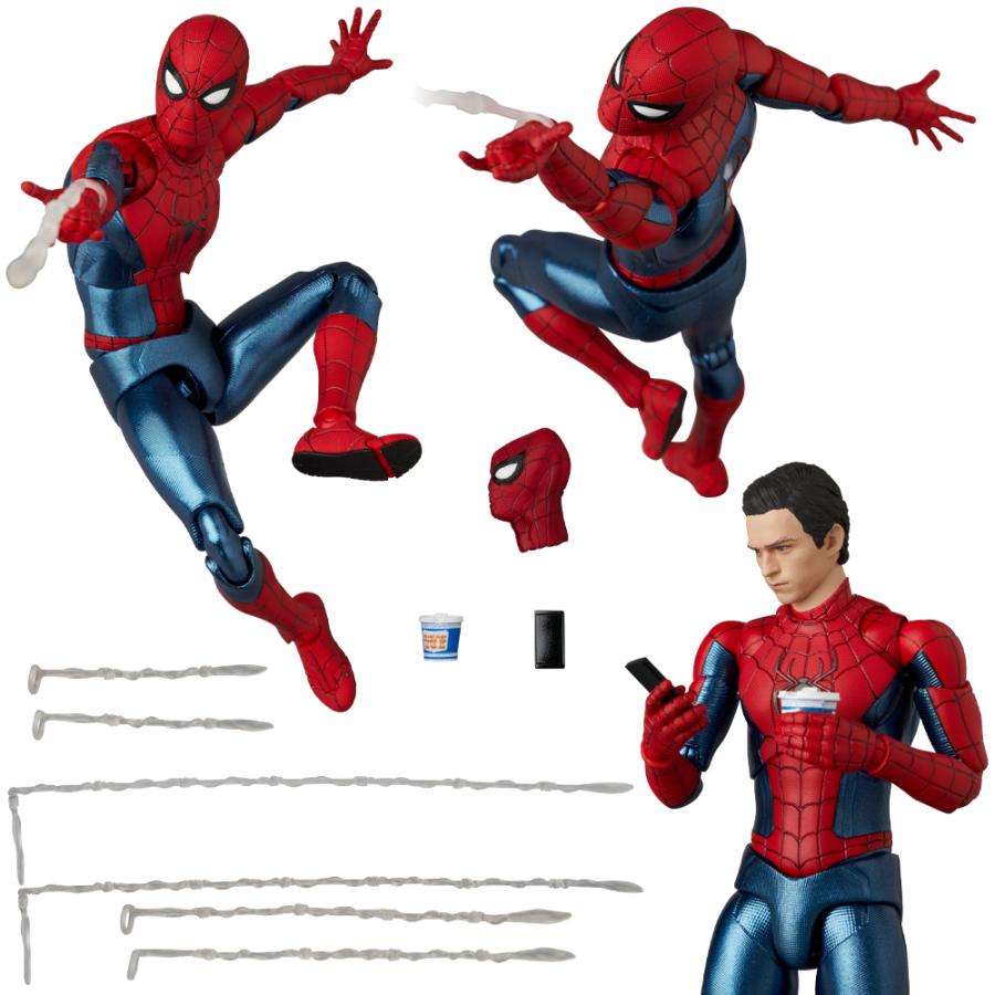 MEDICOM TOY（メディコム・トイ） MAFEX SPIDER-MAN NEW RED & BLUE