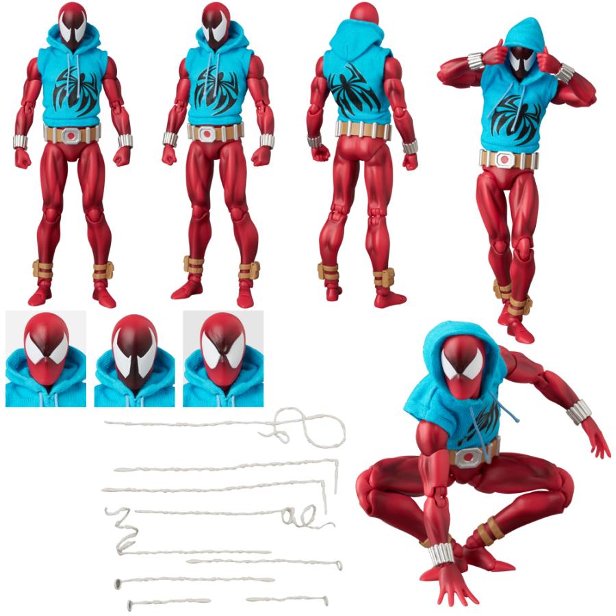 MAFEX SCARLET SPIDER(COMIC Ver.) Ver.2.0の画像