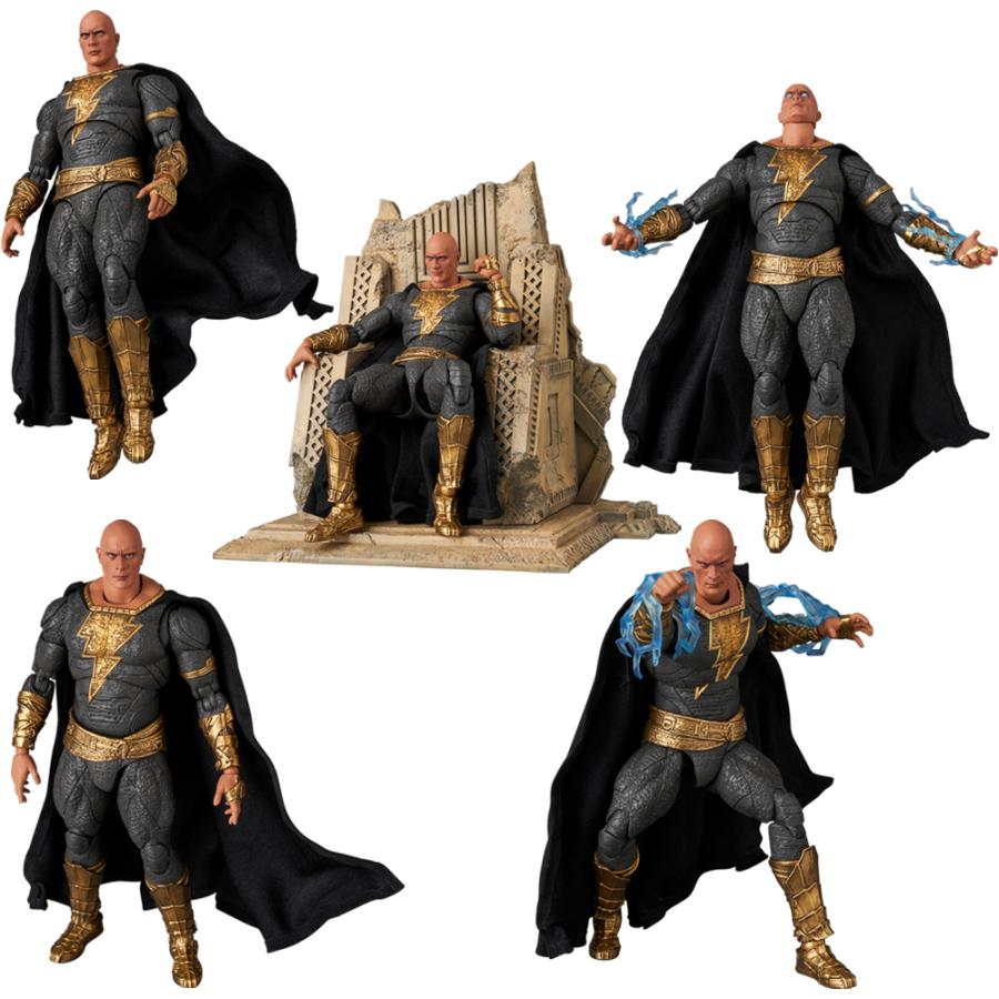 マフェックス MAFEX BLACK ADAM (GOLD SUIT MEDICOM TOY - MAFEX BLACK ADAM (GOLD SUIT)