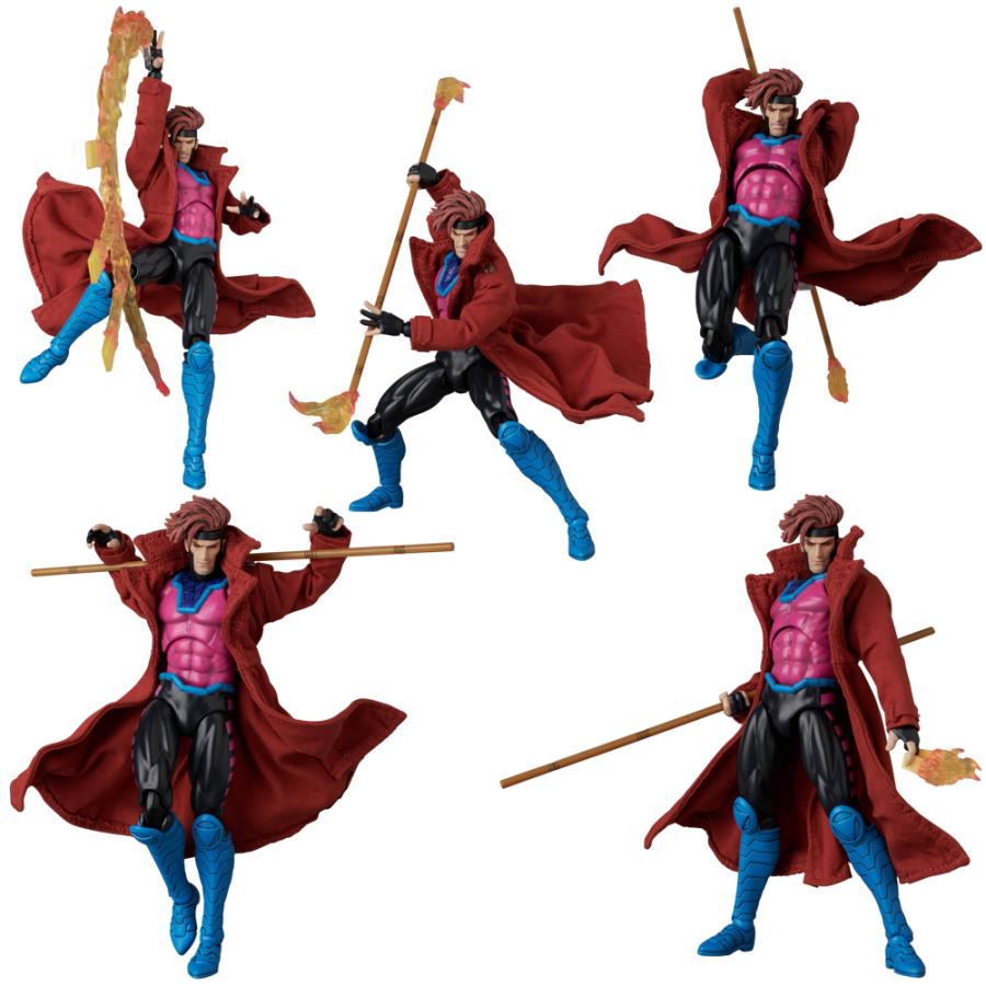 マフェックス MAFEX GAMBIT(COMIC VARIANT Ver.) MEDICOM TOY（メディコム・トイ） フィギュア MAFEX GAMBIT (COMIC