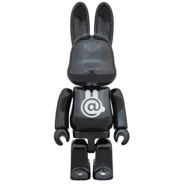 R@BBRICK CHROME BLACK 100％ | MEDICOM TOY