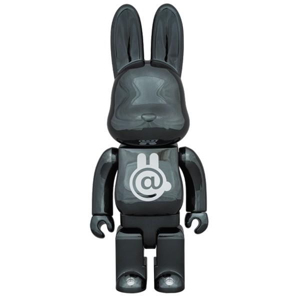 R@BBRICK CHROME BLACK 400％ | MEDICOM TOY