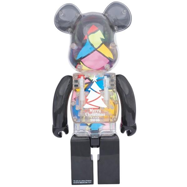 MEDICOM TOY - ベアブリック クリスマス 2016 400% MEDICOM TOY 2016 Xmas BE@RBRICK Stained-glass tree Ver. 1000