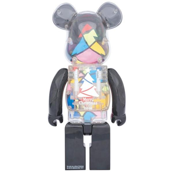 MEDICOM TOY - ベアブリック クリスマス 2016 400% MEDICOM TOY 2016 Xmas BE@RBRICK Stained-glass tree Ver. 1000
