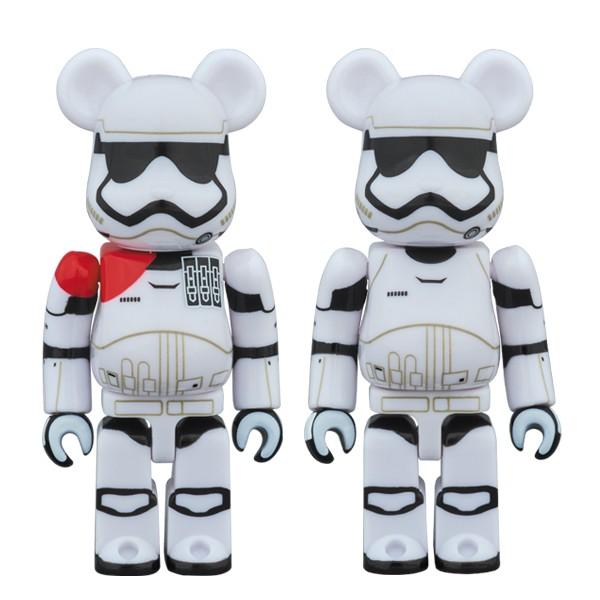 FIRST ORDER STORMTROOPER(TM) OFFICER & FIRST ORDER STORMTROOPER(TM) BE@RBRICK STAR WARS(TM) 2PACK｜project1-6