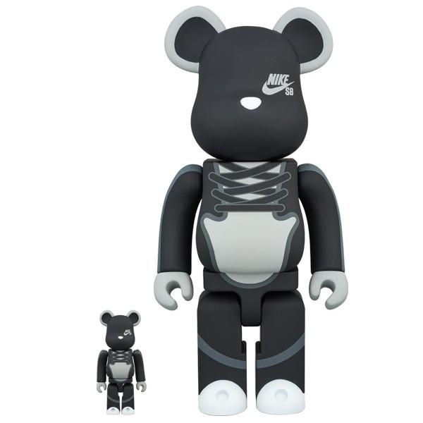 BE@RBRICK NIKE SB BLACK 100％ & 400％｜project1-6