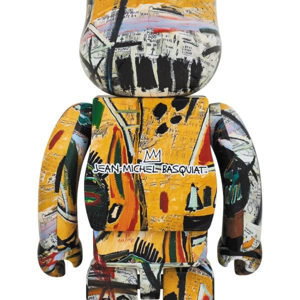 MEDICOM TOY BE@RBRICK JEAN-MICHEL BASQUIAT 100％ & 400