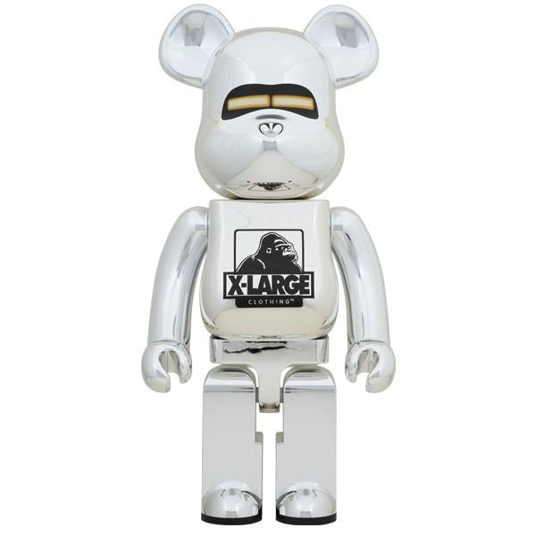 BE@RBRICK XLARGE(R) × HAJIME SORAYAMA 1000％ SILVER｜project1-6