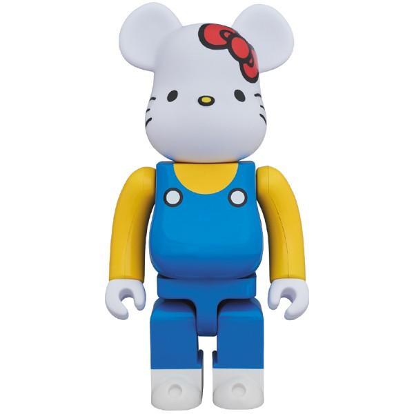 BE@RBRICK 400％ HELLO KITTY（青オーバーオール版）｜project1-6