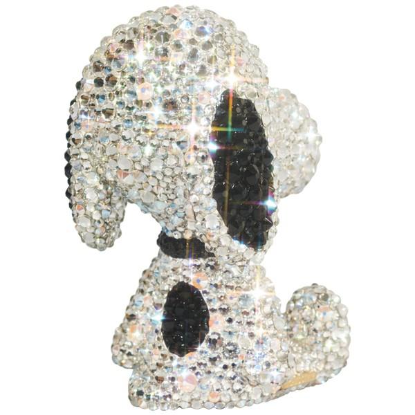 UDF CRYSTAL DECORATE SNOOPY TEDDY BEAR SNOOPY《ご注文から3ヶ月〜6ヶ月以内に発送予定》_1