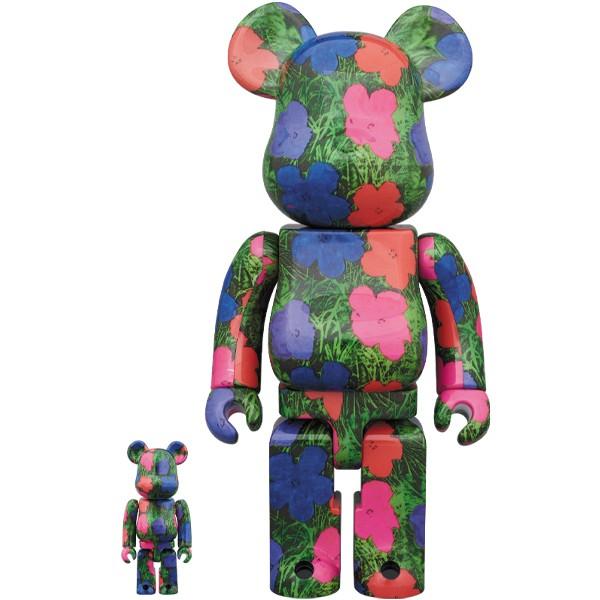 BE@RBRICK ANDY WARHOL “Flowers” 100％ & 400％｜project1-6｜01