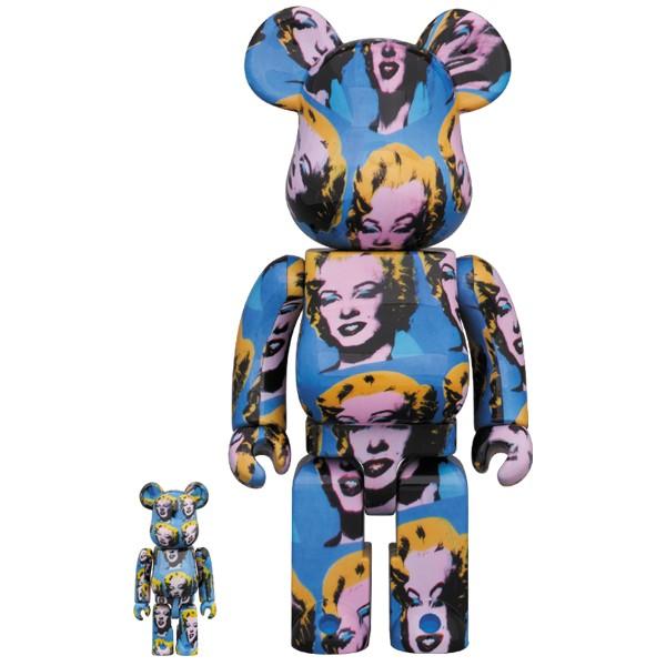 Andy Warhol’s Marilyn Monroe BE@RBRICK 100％ & 400％ | MEDICOM TOY