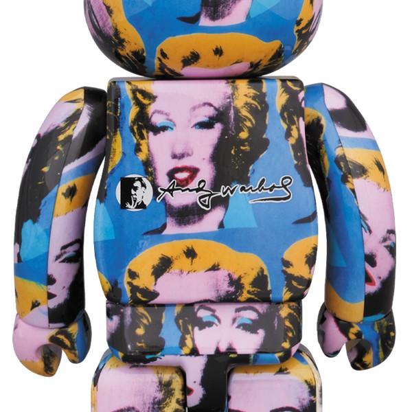 Andy Warhol’s Marilyn Monroe BE@RBRICK 100％ & 400％ | MEDICOM TOY | 01