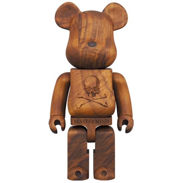 BE@RBRICK 400％ カリモク mastermind JAPAN ウォールナット 杢 | MEDICOM TOY