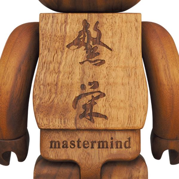 BE@RBRICK 400％ カリモク mastermind JAPAN ウォールナット 杢 | MEDICOM TOY | 01