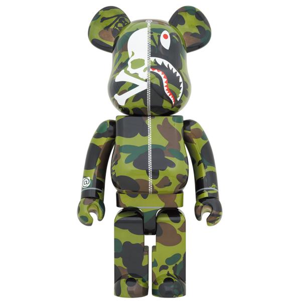 mastermind VS BAPE(R) BE@RBRICK 1000% (GREEN) | MEDICOM TOY