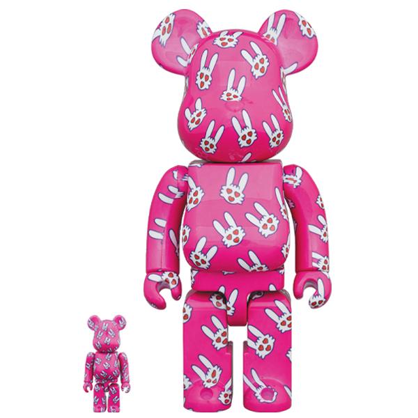 BE@RBRICK ヒトハタウサギ 100％ & 400％（忌野清志郎 50th Celebration） | MEDICOM TOY
