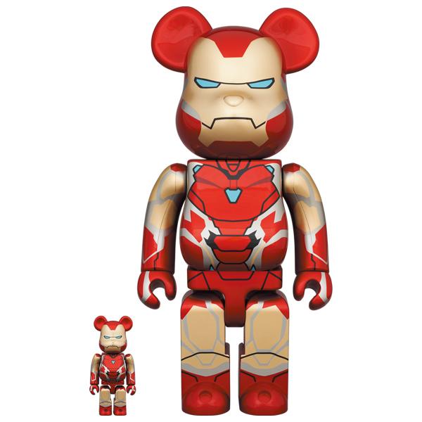 BE@RBRICK IRON MAN MARK 85 100％ & 400％ | MEDICOM TOY