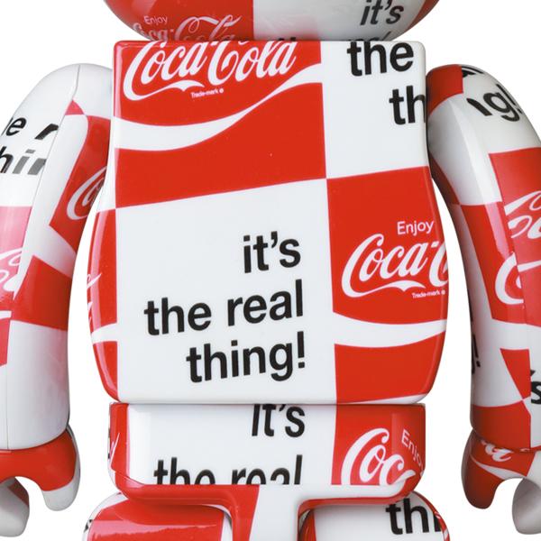 atmos - BE@RBRICK atmos × Coca-Cola 1000％ チェッカー Bearbrick atmos x Coca-Cola 1000% Clear Red - US