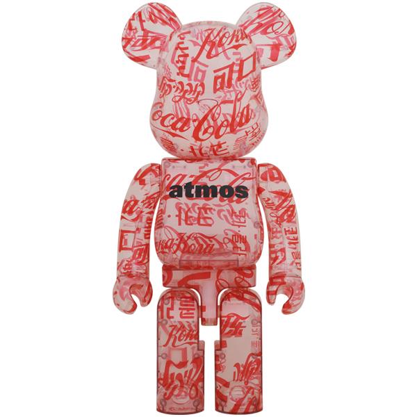 BE@RBRICK atmos × Coca-Cola 1000％ CLEAR BODY | MEDICOM TOY